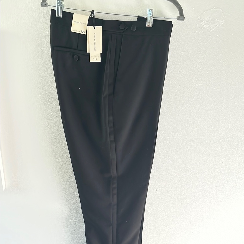 Banana Republic Men's Black Dress Pants